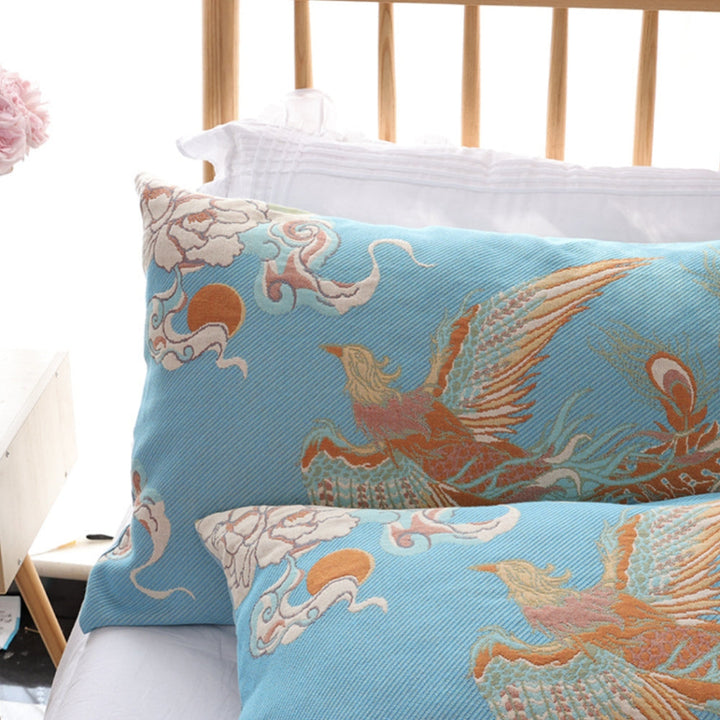 BowLift | Ornate Heritage Cotton Pillowcase Set