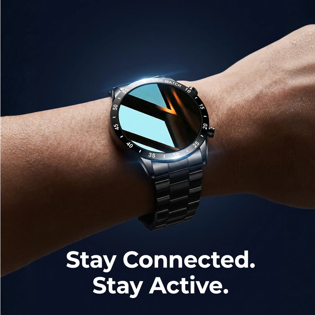 BowLift | Luxury 4G Smartwatch – Stylish Watch with Calls, GPS & Health Features