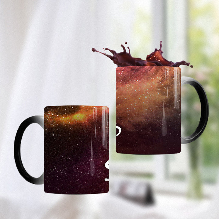 Zodiac Color Changing Magic Mugs, Heat Sensitive Ceramics Cups | Bowlift