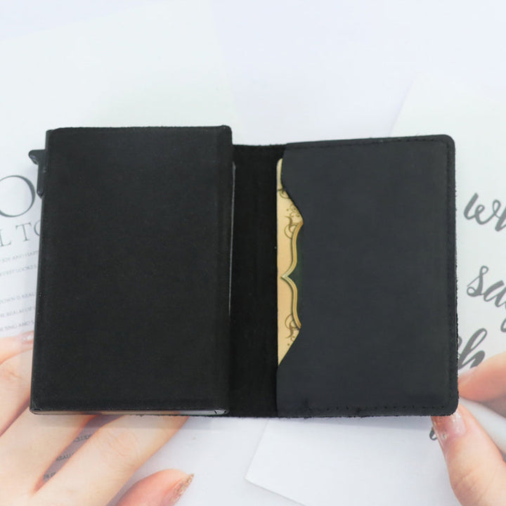 BowLift | Anti-lost RFID Multifunctional Automatic Card Wallet