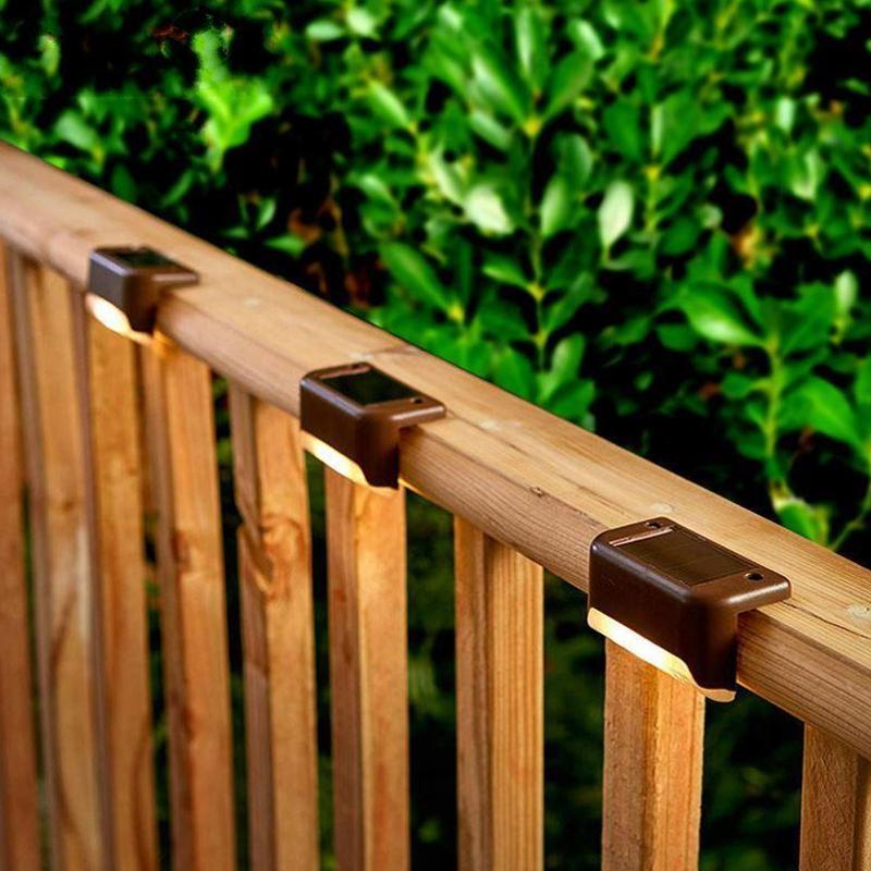 Outdoor Waterproof Stair Solar Lights (4 PCS) | Bowlift