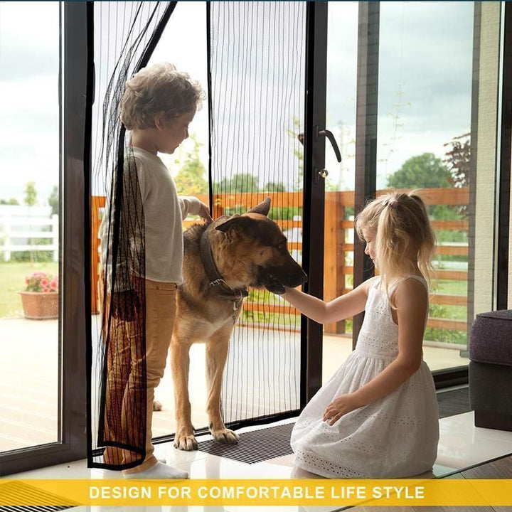BowLift | Magnetic Screen Door with Full Frame Velcro
