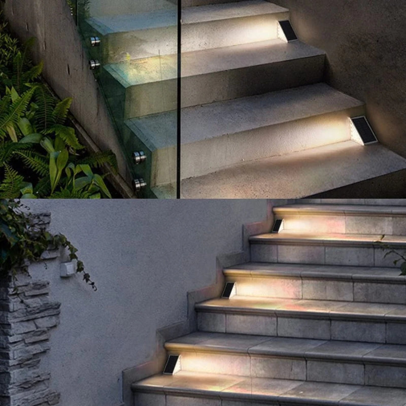 BowLift | Outdoor Solar Stair Lights | Weatherproof, Automatic & Eco-Friendly Lighting for Safe Outdoor Spaces