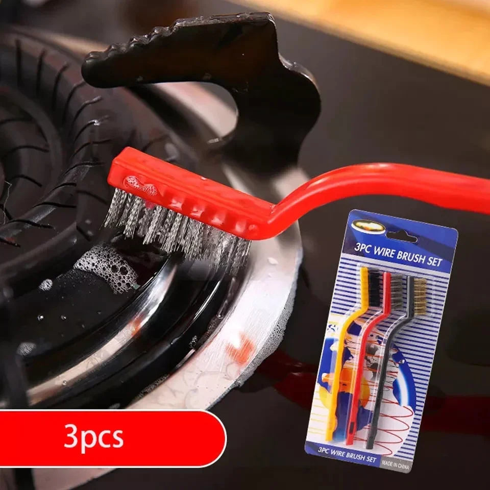 Wire Brush Kitchen Tools Set Of 3 Bowlift