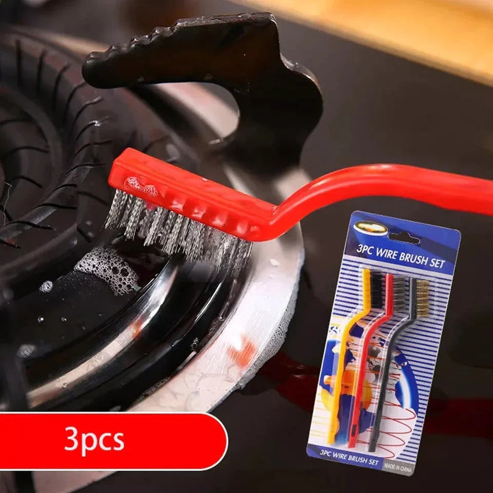Wire Brush Kitchen Tools Set Of 3 Bowlift