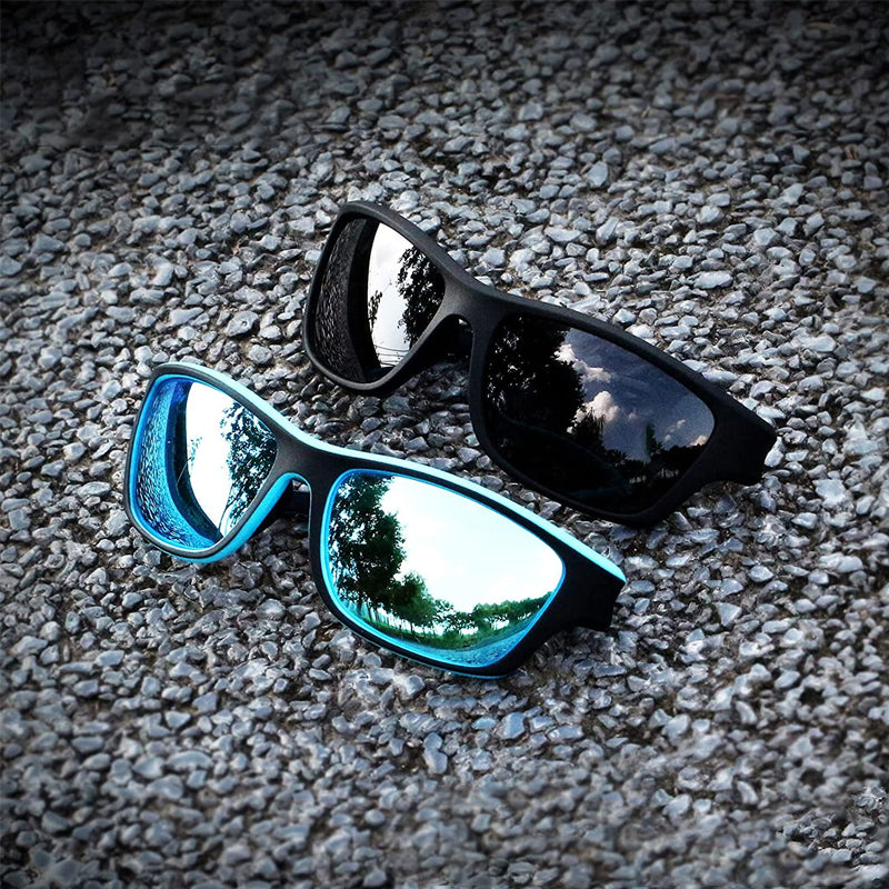 Outdoor sports sunglasses with glare-free polarized lens Bowlift