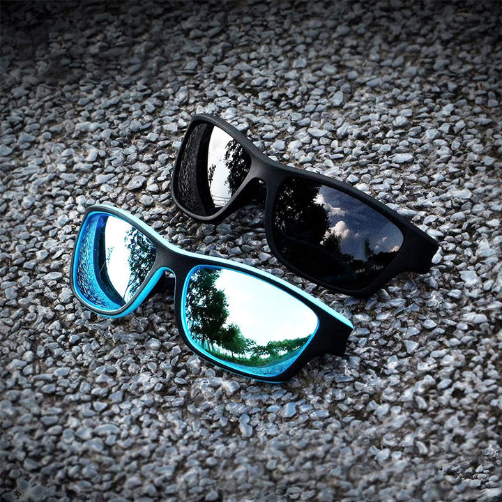 Outdoor sports sunglasses with glare-free polarized lens Bowlift
