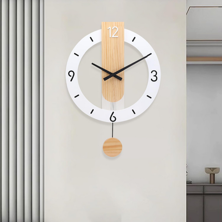 BowLift | Elegant Large Clock for Living Room