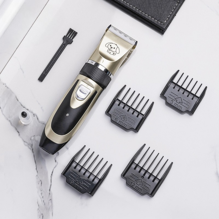 Silent Coat Trimmer set for dogs Bowlift