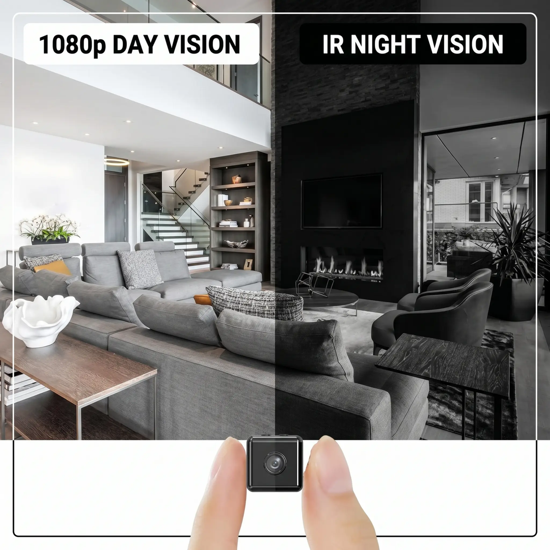 BowLift | 1080P Wireless WiFi Security Camera | Weather-Resistant, App-Controlled & Ideal for Indoor and Outdoor Surveillance | Small Closed Circuit Camera