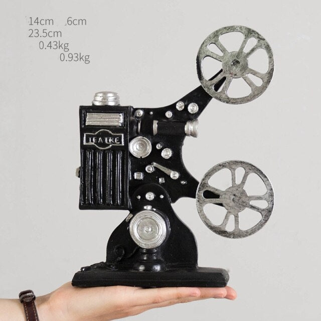 BowLift | Vintage Style Old-fashioned Artificial Film Player Telephone Camera Projector