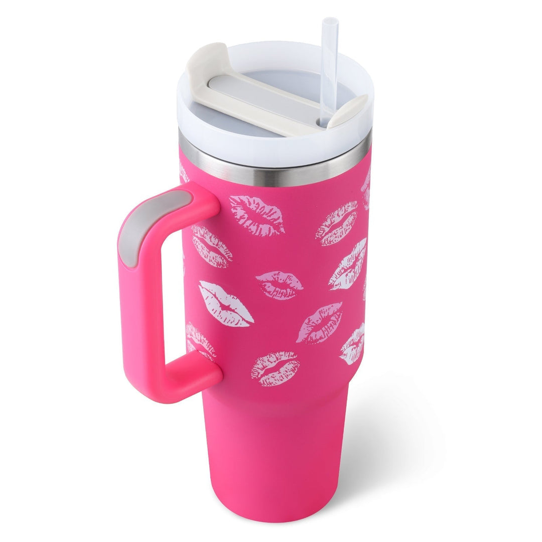 BowLift | Insulating Mug with Handle and Straw - ChillMate