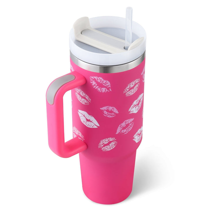 BowLift | Insulating Mug with Handle and Straw - ChillMate