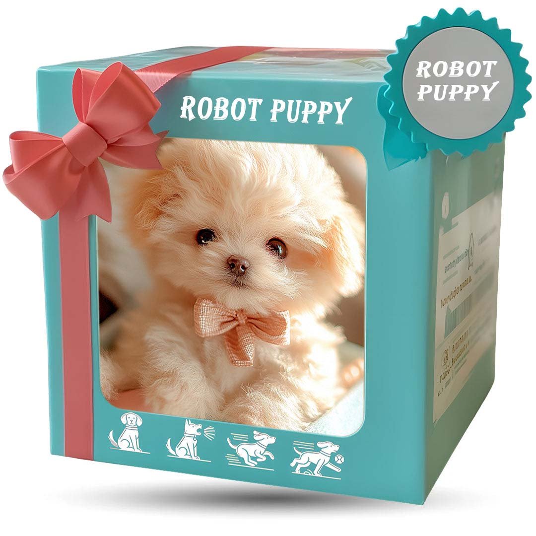 BowLift | Interactive Plush Dog with Realistic Movements – For Children & Seniors