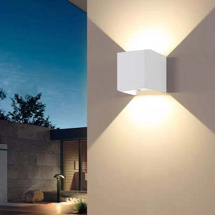 BowLift | Modern Aluminum LED Wall Light – Waterproof