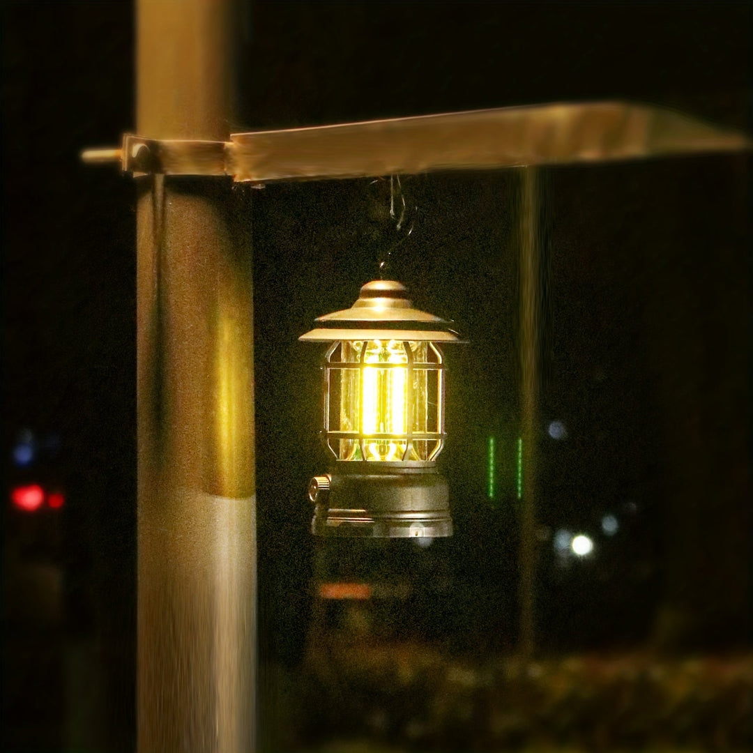 RetroGlow Lamp – Dimmable Rechargeable LED Outdoor Lighting | Bowlift