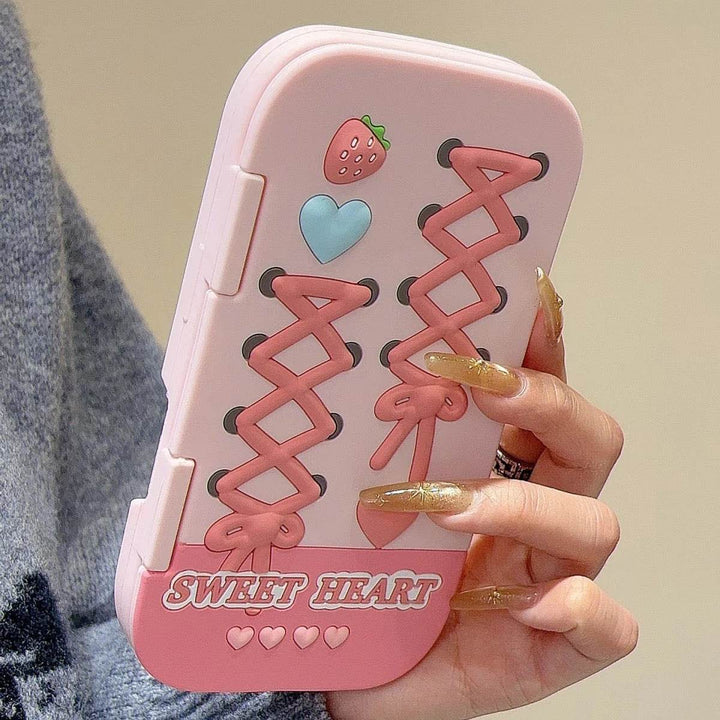 BerryGuard Silicone Mirror Case — All-round safe protection with a stylish mirror for carefree elegance | Bowlift