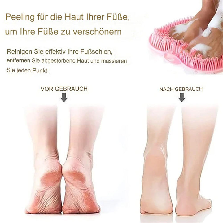 Foot and back scrubber massage cushion | Bowlift