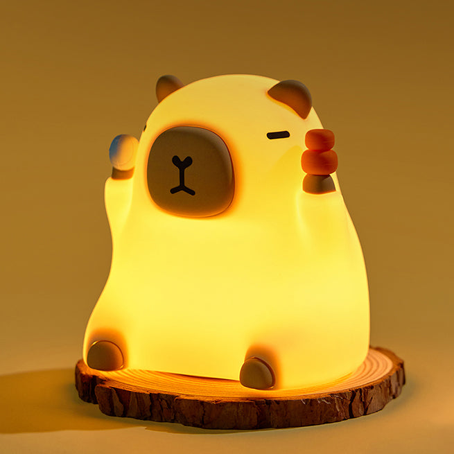 BowLift | SquishBara | Capybara Squishy Night Light Ideal Gift for All Ages