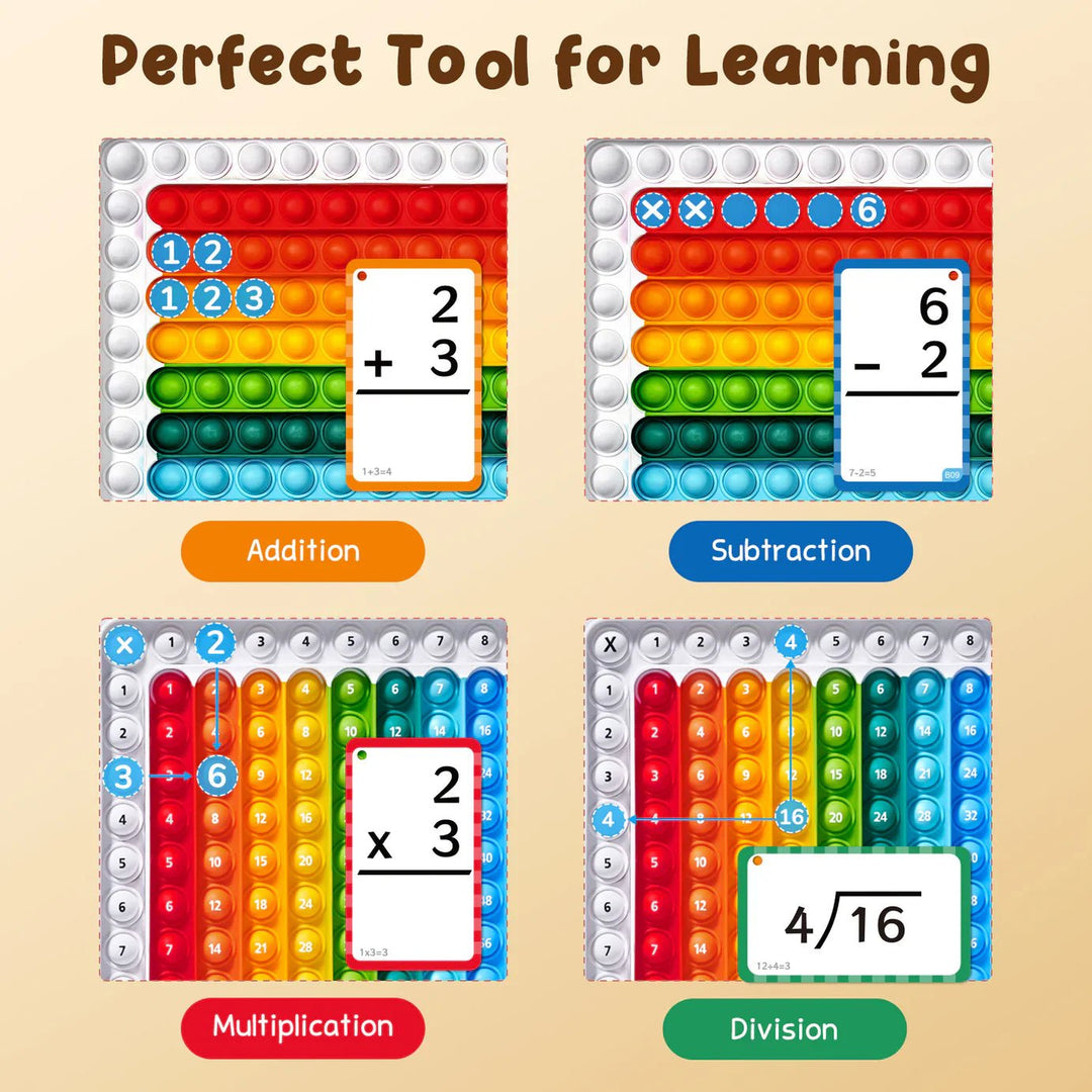 BowLift | Mathematics Flashcards and Pop Fidget Chart