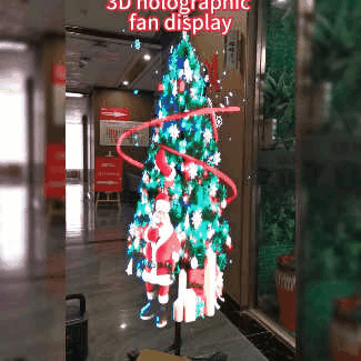 BowLift | 3D Hologram LED Fan Projector