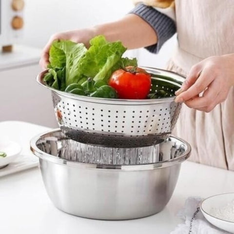 BowLift | Stainless Steel Fine Mesh Strainer Set