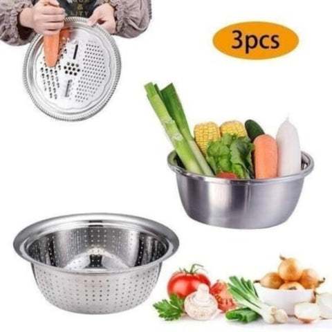 BowLift | Stainless Steel Fine Mesh Strainer Set