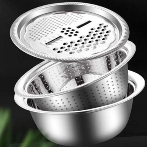 BowLift | Stainless Steel Fine Mesh Strainer Set