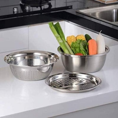 BowLift | Stainless Steel Fine Mesh Strainer Set