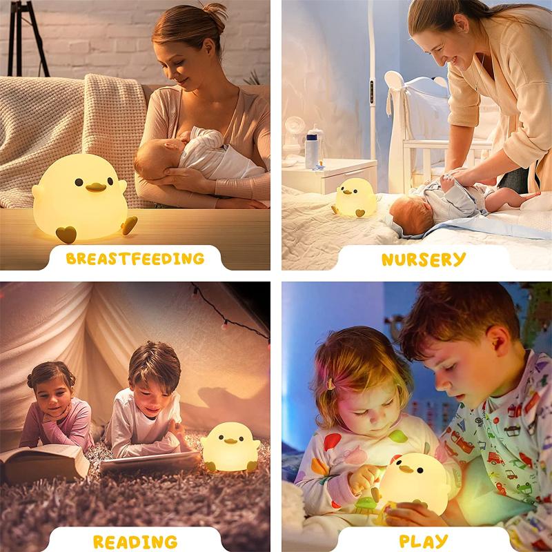 BowLift | Ducky Buddy Lamp - Soothing Night Light For A Better Sleep Of Your Child