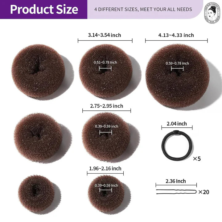 BowLift | Donut Knot Helper Set – 7 Rings & Accessories