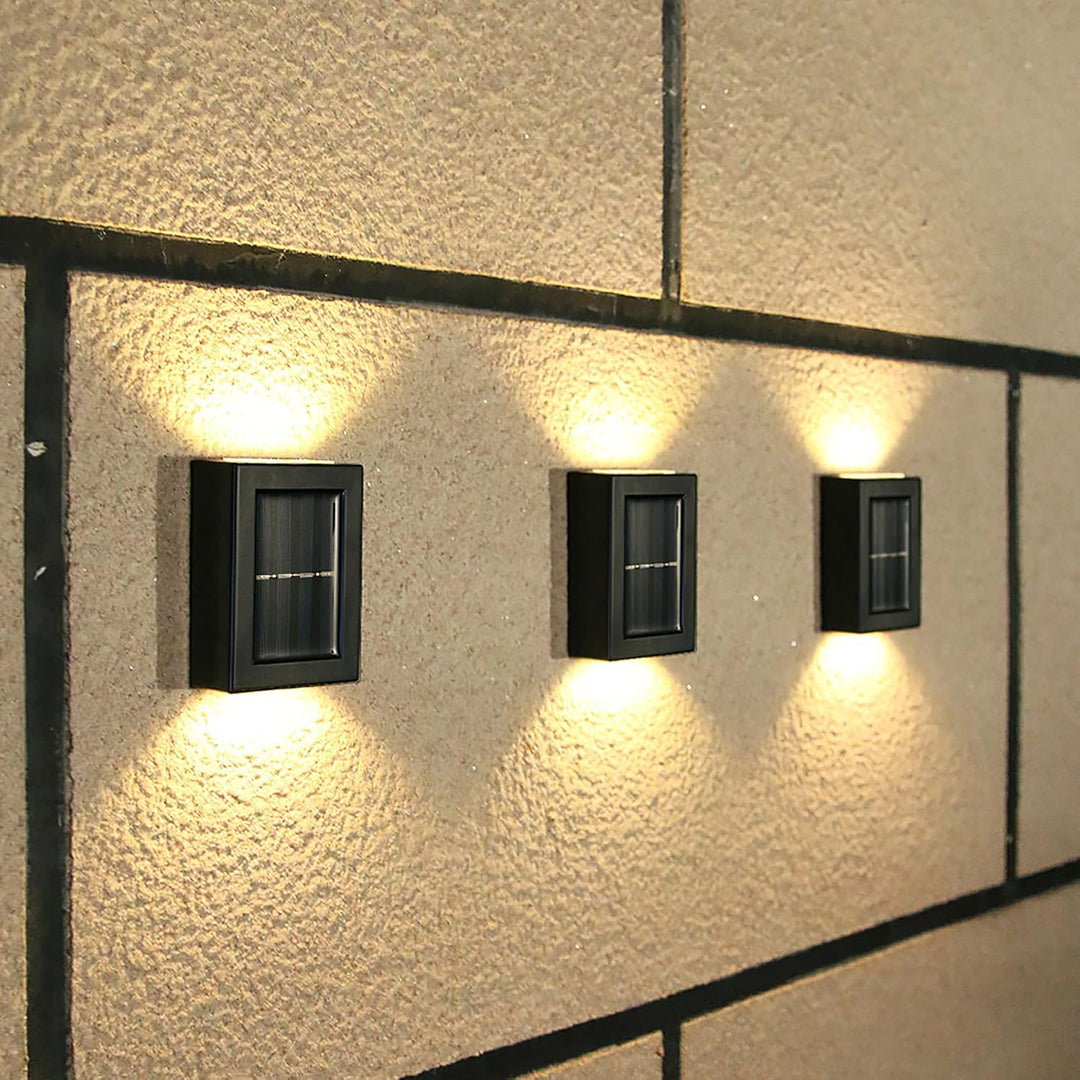 BowLift | LuxeSolar Elegant LED Wall Lamp | Sustainable solar energy with automatic operation