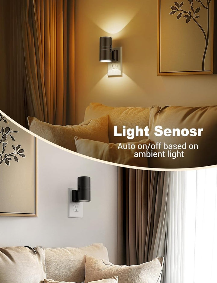 BowLift | Night light - Dimmable LED bulb - Adjustable brightness - Ideal for bedrooms and corridors