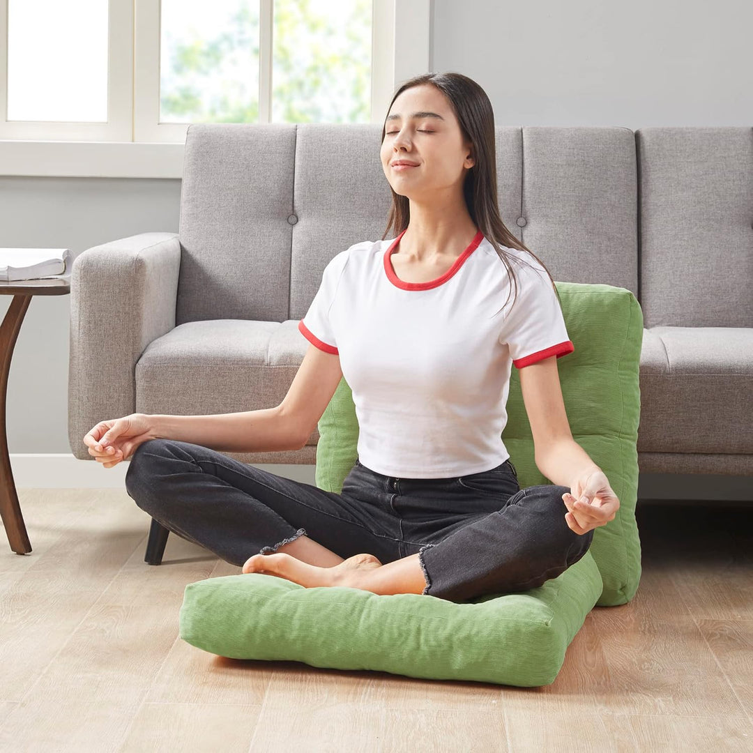 ZenCushion – Set van 2 Luxe Meditatiekussens Bowlift