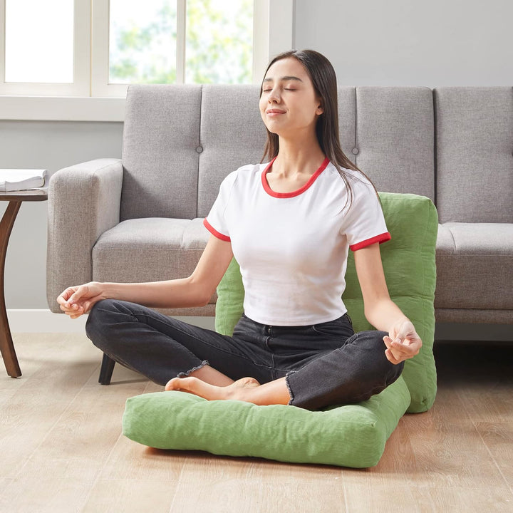 ZenCushion – Set van 2 Luxe Meditatiekussens Bowlift