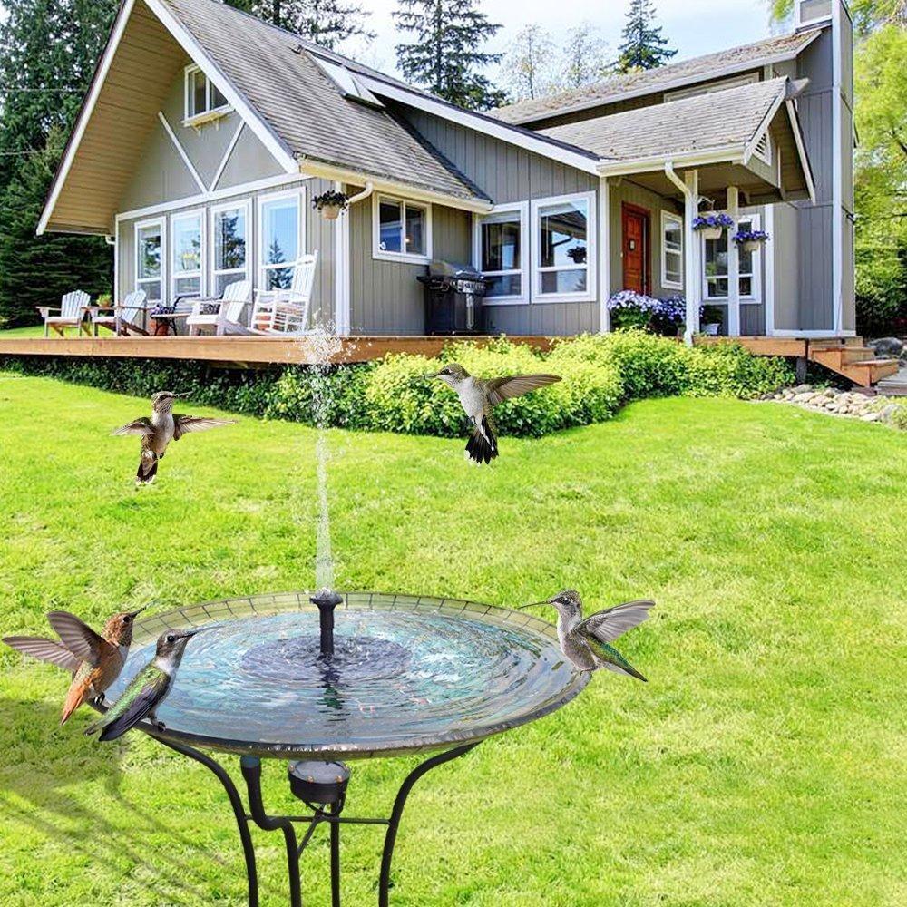 Solar Fountain Pump Circle Garden Solar Powered Water Pump | Bowlift