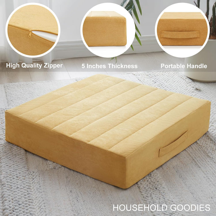 ZenCushion - Luxe Meditatiekussen met Comfortabele Hoes Bowlift