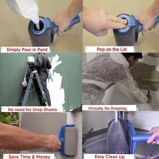 BowLift | Pro Wall Paint Roller Set