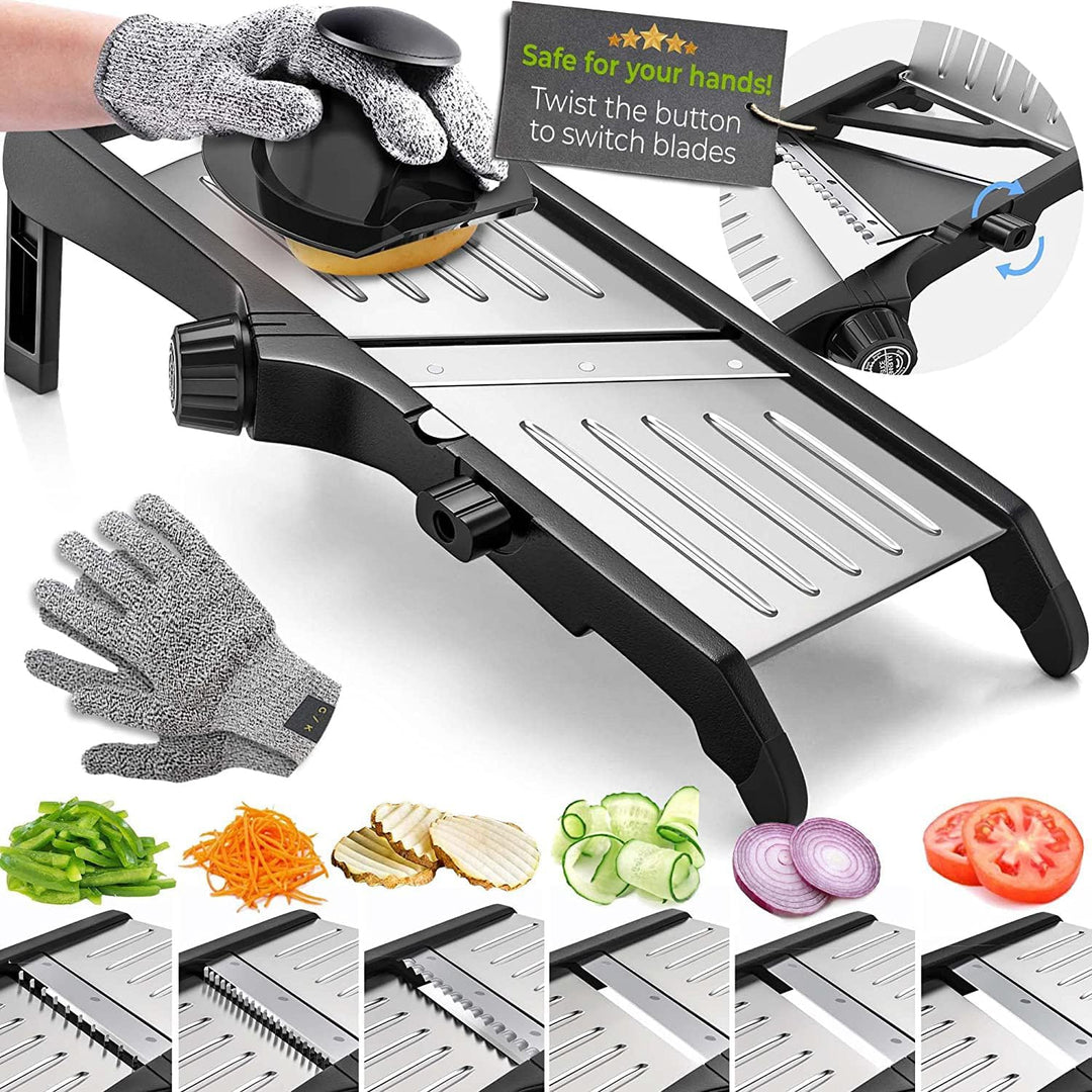 SlicerPro – Veiligheidsset met Snijbestendige Handschoenen Bowlift