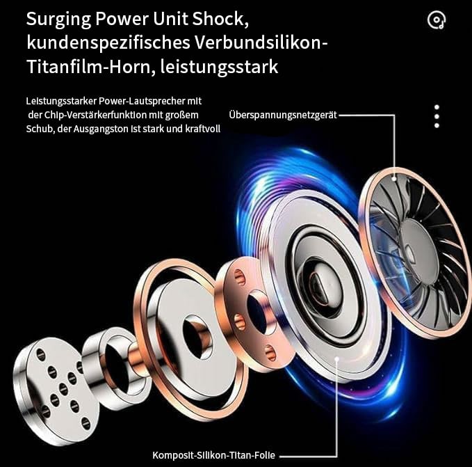Wireless Bluetooth Headphones | Wireless Freedom, Stunning Clarity | Bowlift