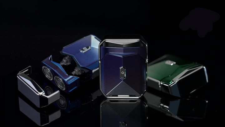 BowLift | LuxRazor Elite Travel Razor | Compact magnetic design for effortless shaving on the go