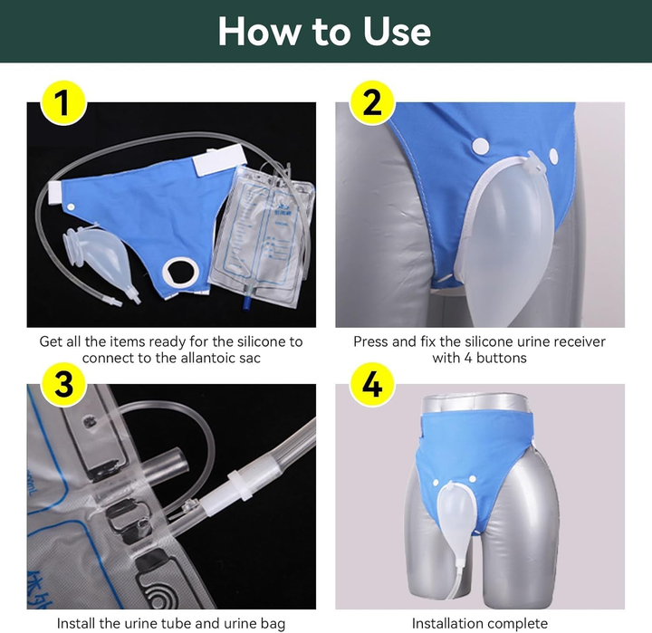 BowLift | Medical grade portable reusable urine drainage bag