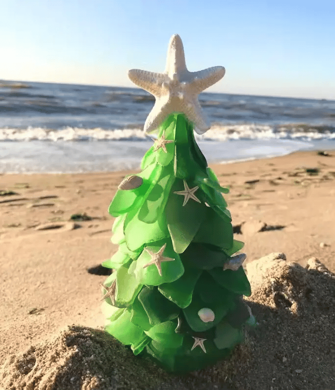 BowLift | TreeGlow – The handcrafted sea glass Christmas miracle