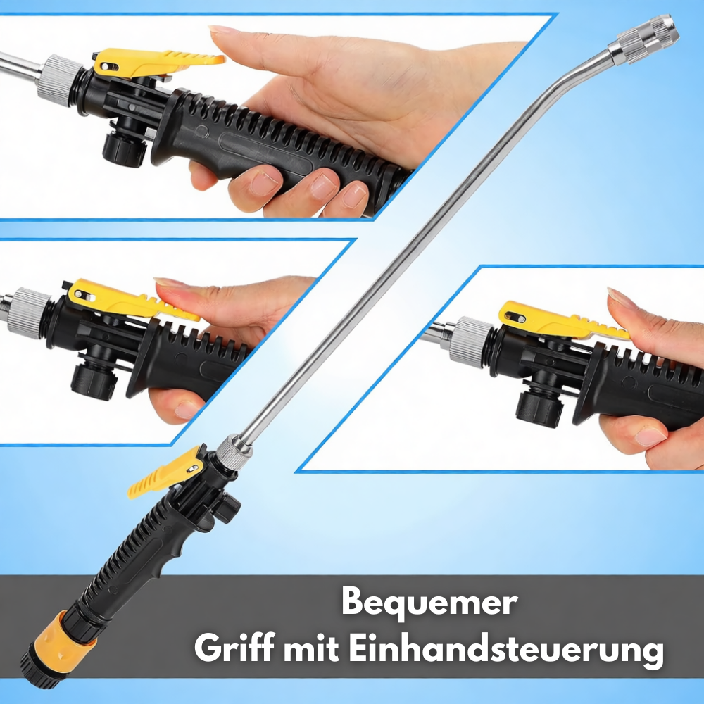 AquaForce 2-in-1 High Pressure Water Gun — Say goodbye to dirt stress and enjoy effortless shine moments! | Bowlift