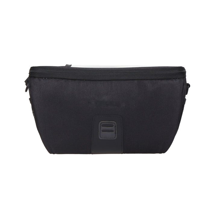 compact bike top tube storage bag with padded phone pocket and water-resistant fabric Bowlift