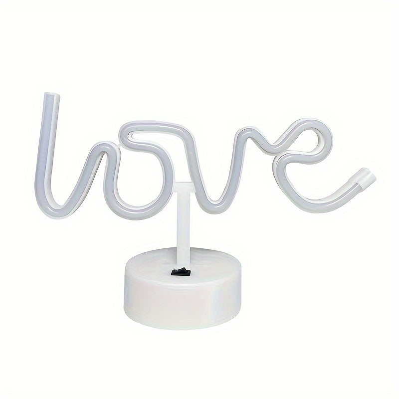 NeonLove Lamp – Illuminated Neon Table Lamp for Parties Bowlift