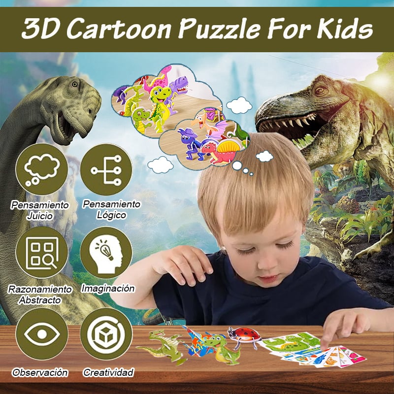 BowLift | BrainBlox – 3D Cartoon Puzzle for Kids
