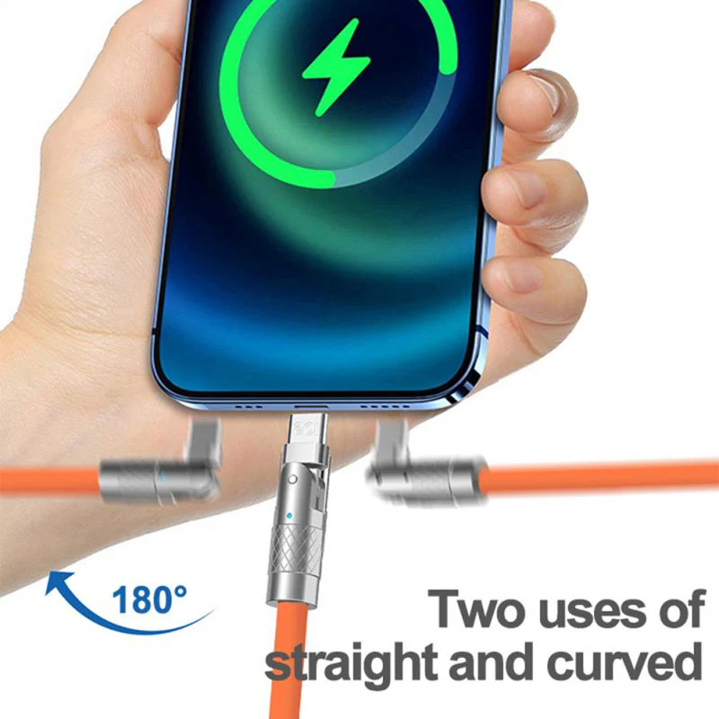 BowLift | 180 degree  Rotating Fast Charge Cable