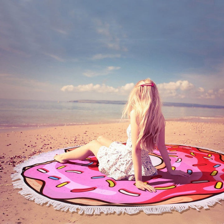 Ladies large beach lounger with Hamburger design Bowlift