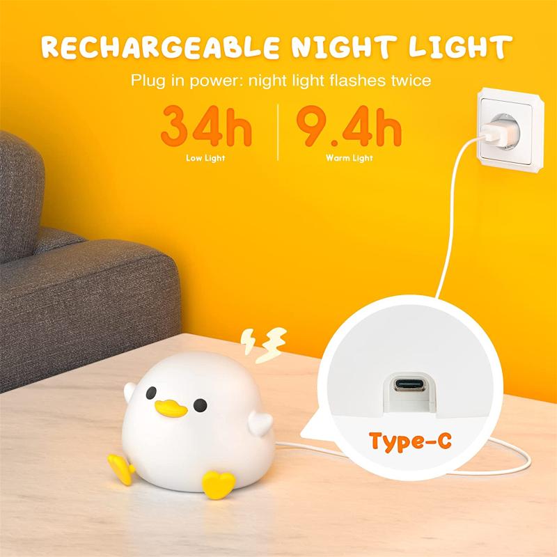 BowLift | Ducky Buddy Lamp - Soothing Night Light For A Better Sleep Of Your Child